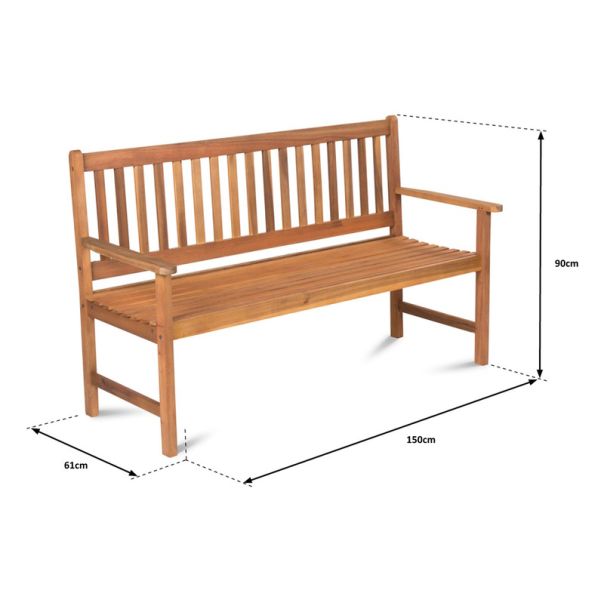 FIELDMANN Baštenska klupa FDZN 4006-T - EP1834559