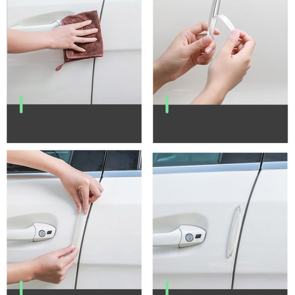 Baseus Airbag Bumper Strip Transparent - CRFZT-A02