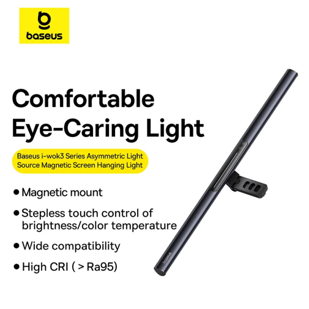 Baseus lampa za monitor sa zakacaljkom  i-wok3 Series crna - L10068500111-00