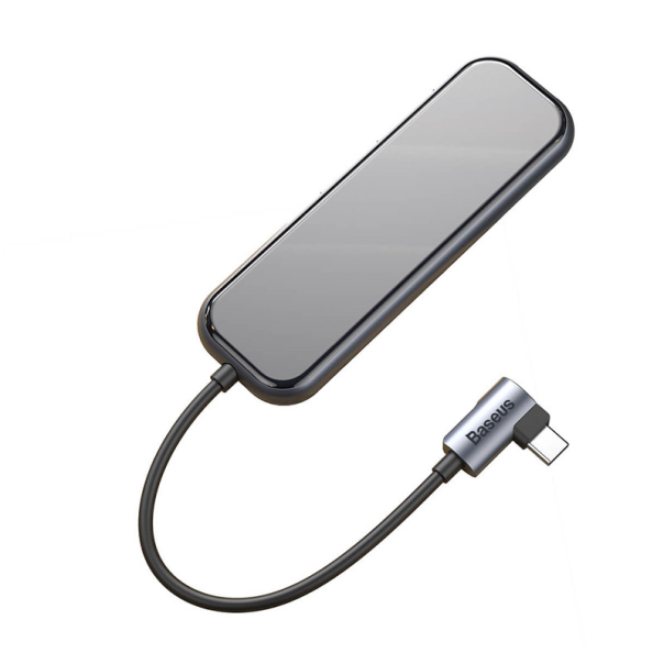 Baseus Multi-functional HUB Type-C 4xUSB 3.0 sivi - CAHUB-EZ0G