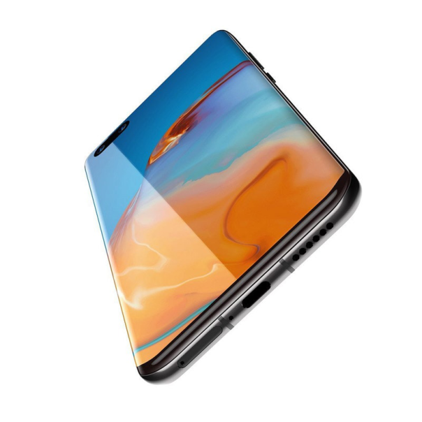 Baseus PET soft screen protector (curved) 0.15mm Huawei P40 (2 kom) crno - SGHWP40-KR01