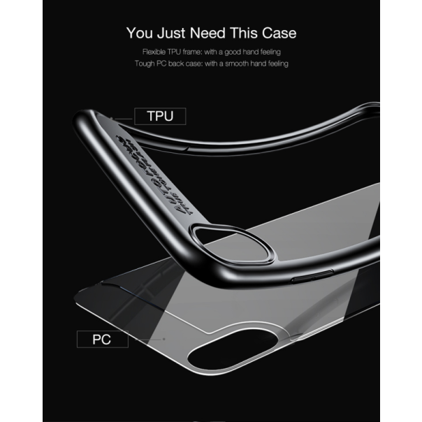 Maska za iPhone X crvena Baseus Suthin - ARAPIPHX-SB09