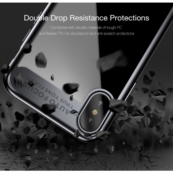 Maska za iPhone X crvena Baseus Suthin - ARAPIPHX-SB09