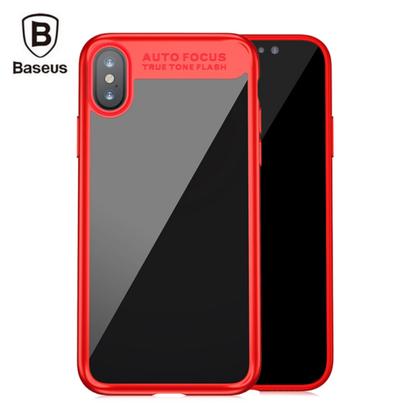 Maska za iPhone X crvena Baseus Suthin - ARAPIPHX-SB09