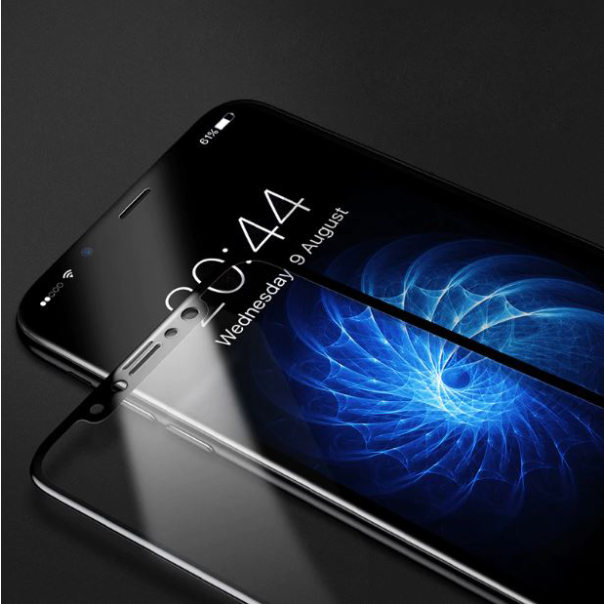 Zaštitno staklo za iPhone XS Max crno (prednje+zadnje). Baseus - SGAPIPH65-TZ01