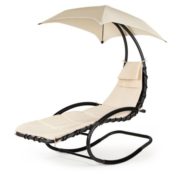 MODERNHOME Baštenska ležaljka / ljuljaška Hamak, bež - PH158A BEIGE