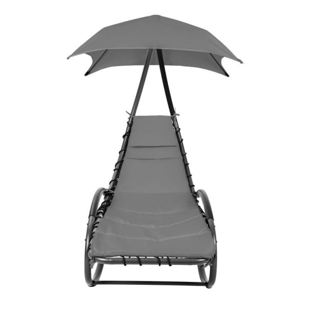MODERNHOME Baštenska ležaljka / ljuljaška Hamak, siva - PH158A GRAY