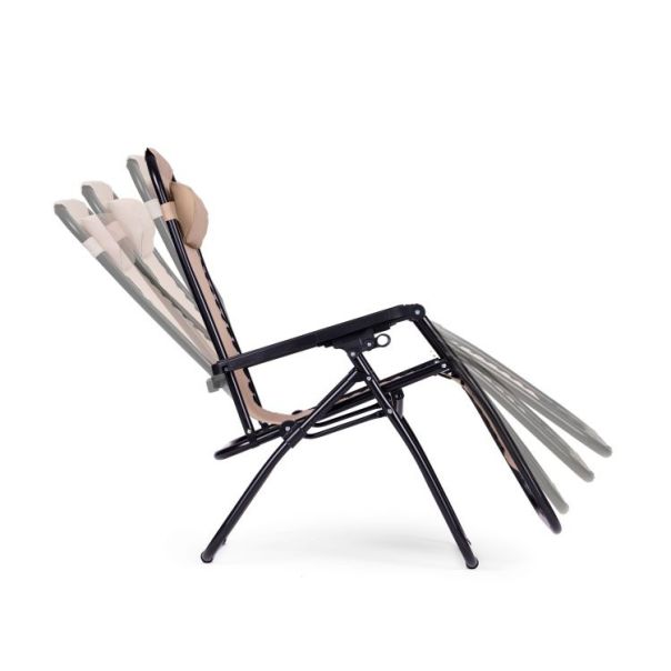 MODERNHOME Baštenska fotelja Zero gravity, bež - ZRL009 BEIGE