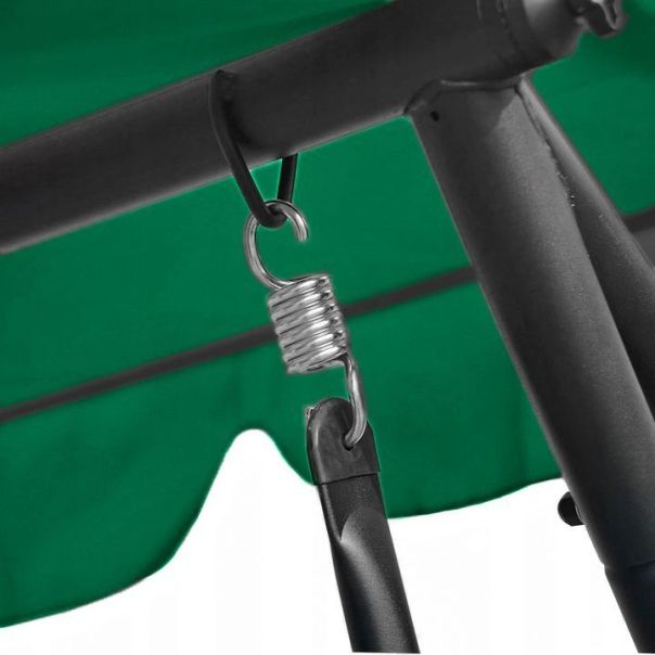 MULTIGARDEN Baštenska ljuljaška/ležaljka 2u1, zelena - G2025-B GREEN