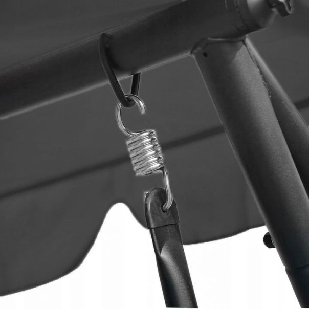 MULTIGARDEN Baštenska ljuljaška/ležaljka 2u1, siva - G2025-B GREY