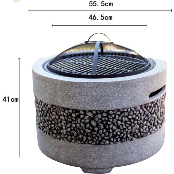 BOLZZ Baštenski roštilj Lux 1 - BOLROSKAM001