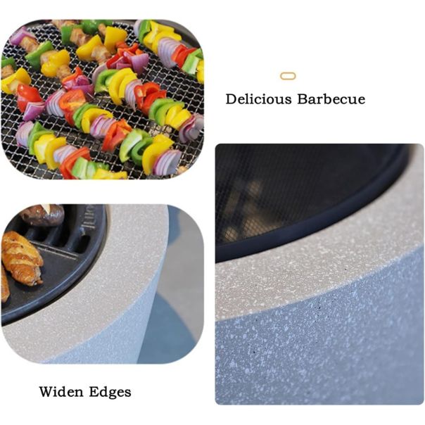 BOLZZ Baštenski roštilj Lux 2 - BOLROSKAM002