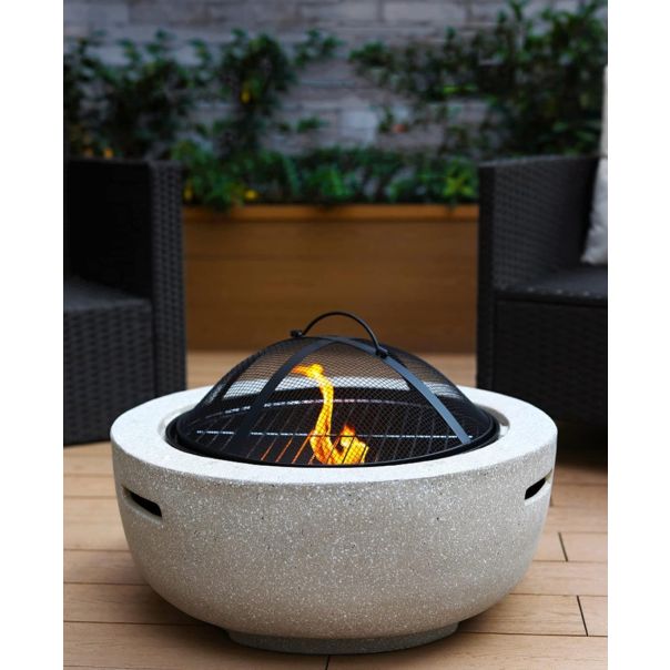 BOLZZ Baštenski roštilj Stone Lux M - BOLROSKAM004