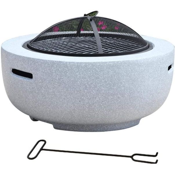 BOLZZ Baštenski roštilj Stone Lux M - BOLROSKAM004