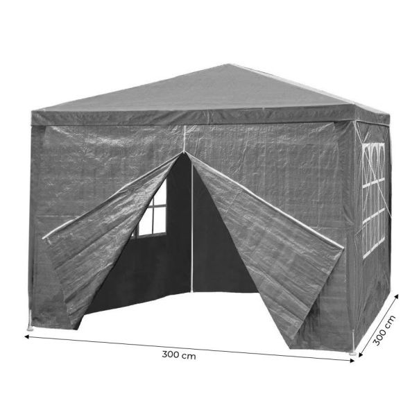 MULTIGARDEN Baštenski šator, 3x3 m, 4 stranica, gray, - EP2255424
