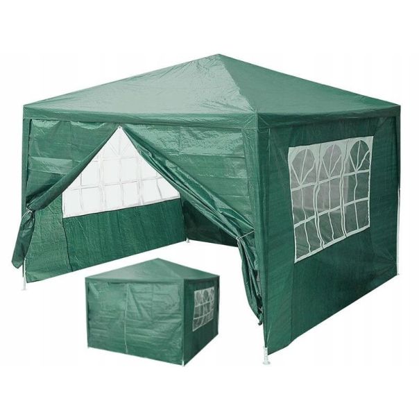MULTIGARDEN Baštenski šator 3x3m, siva - PAW 3x3 GREEN