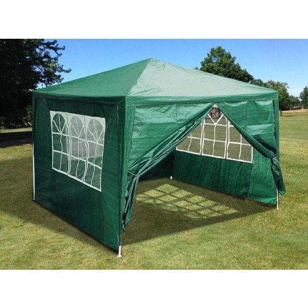 MULTIGARDEN Baštenski šator 3x3m, siva - PAW 3x3 GREEN