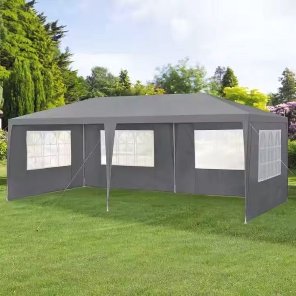 MULTIGARDEN Baštenski šator, 3x6 m, 6 stranica, gray, - EP2255412
