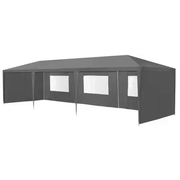 MULTIGARDEN Baštenski šator 3x9m, siva - PAW 3X9 gray