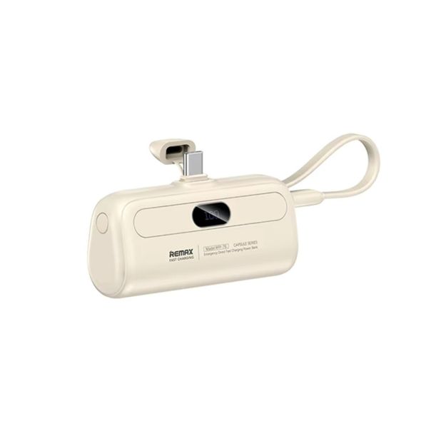 REMAX Power Bank, RPP-76 fast charging Type-C 5000mAh, bela - BAT2667