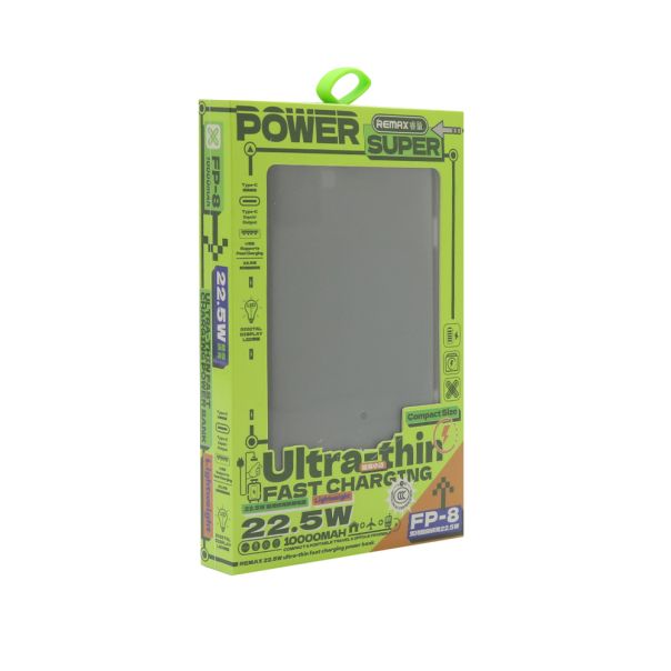 REMAX Power bank FP-8 22.5W 10000mAh, crna - BAT2669