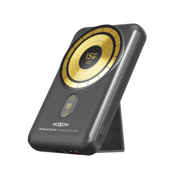 MOXOM Power bank MX-PB113 super fast PD20W QC15W SCP22.5W 10000mAh 5A, crna - BAT2695