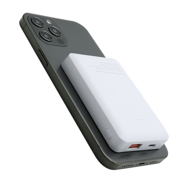 Power bank MagSafe USB/Wireless 22.5W/15W 5000 mAh, bela - BAT9145