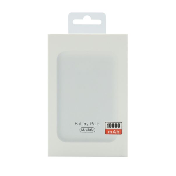 Power bank MagSafe 15W 10000 mAh, bela - BAT9203