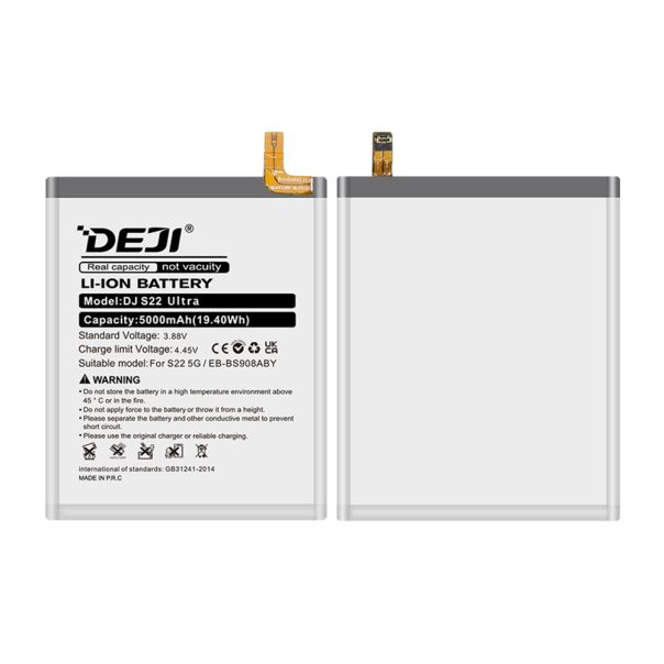 Baterija za Samsung S908B Galaxy S22 Ultra 5G (EB-BS908ABY) 5000mAh Deji - EP2939083
