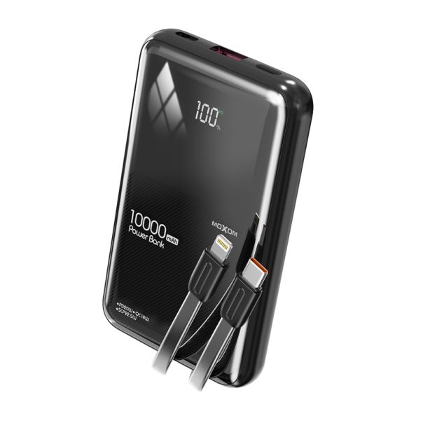 MOXOM Power bank MX-PB153 10000mAh 3A, crna - BAT9379