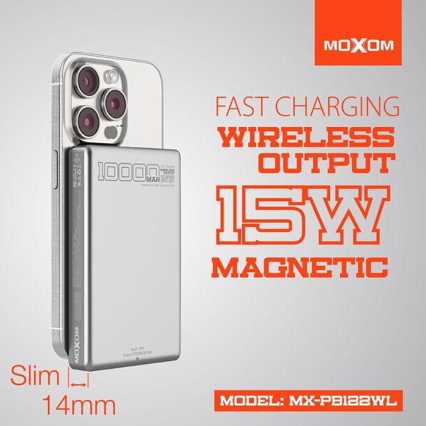 MAXOM Power bank MagSafe MX-PB122 PD20W+ QC18W 10000mAh - BAT9396