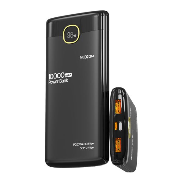 MOXOM Power Bank MX-PB160 10000mAh SCP22.5W + PD20W 2.4A, crna - BAT9409