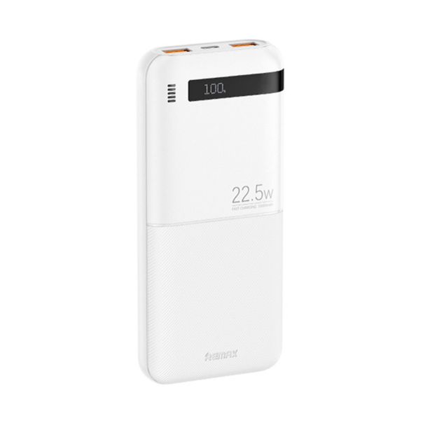 REMAX Power Bank Piloteer 20W PD+22.5W QC 10000mAh RPP-71, bela - BAT9411
