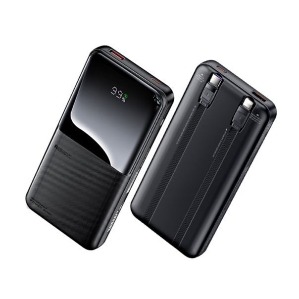 REMAX Power bank Cynlle RPP-679 PD 20W+QC 22.5W 10000mAh PD+QC, crna - BAT9412