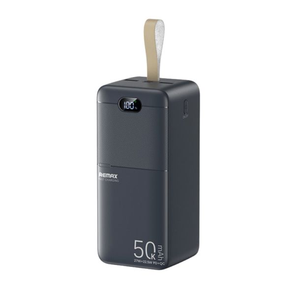 REMAX Power bank Piloteer 20W, 50000mAh RPP-117, crna - BAT9415