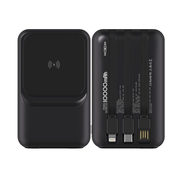 MOXOM Power Bank PB106 WL magnet + kabl SCP22.5W + PD20W Super Fast 10000mAh - BAT9422