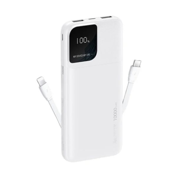 REMAX Power Bank Rellaen Series RPP-657 brzo punjenje 10000mAh 2.4A, bela - BAT9424