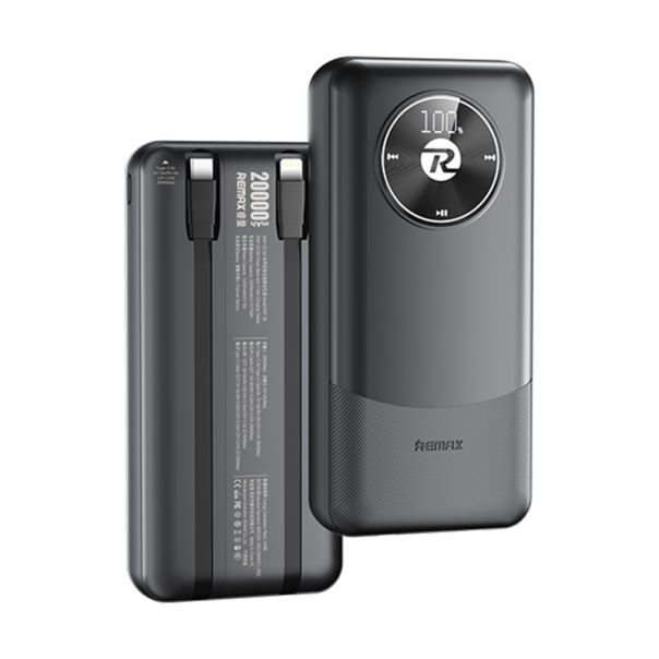 REMAX Power Bank RPP-38 20WPD+22.5WQC 20000mAh, crna - BAT9425