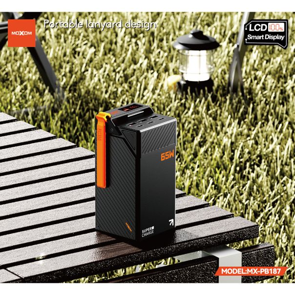 Power Bank Moxom MX-PB187 Esports high power fast charging 65W 50000mAh 4A crni - EP2941975