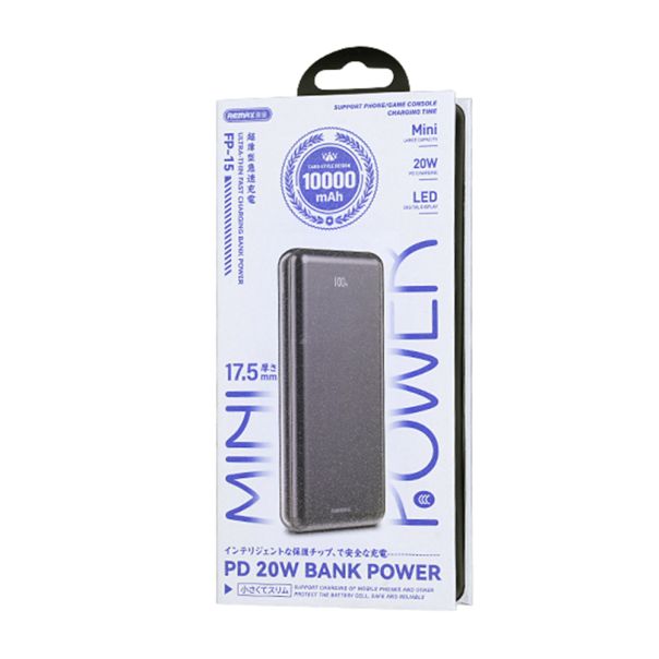 Power Bank REMAX FP-15 PD20W Fast charge 10000mAh srebrni - EP2939462