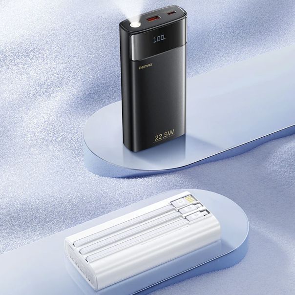 Power Bank REMAX FC-12 LED Flashlight PD 20W + QC 22.5W 20000mAh beli - EP2939380