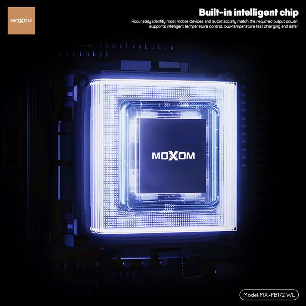 Power Bank Magsafe Moxom MX-PB172 SCP 22.5W + PD 20W 5000mAh zlatni - EP2939861