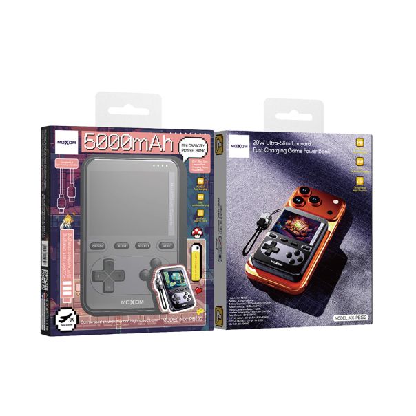 Power Bank MagSafe Moxom MX-PB192 Mini game console PD20W + 15W wireless Type-C to Type-C 5000mAh - EP2941957