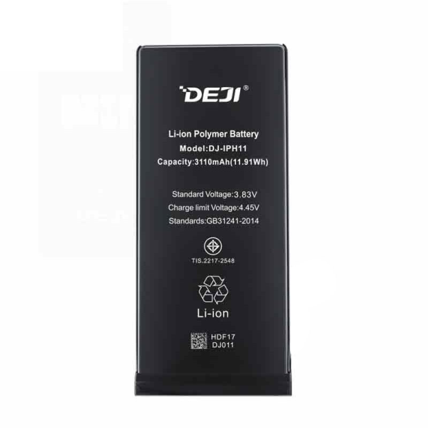 Baterija DEJI (Bez IC konektora) za iPhone 11 (3110 mAh) - 607338