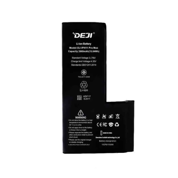 Baterija DEJI (Bez IC konektora) za iPhone 11 Pro Max (3969 mAh) - 607340-1