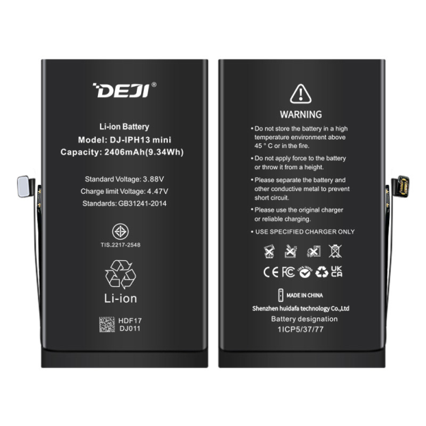 Baterija DEJI (CK) za IPhone 13 Mini (2406 mAh) - 610573-1-1
