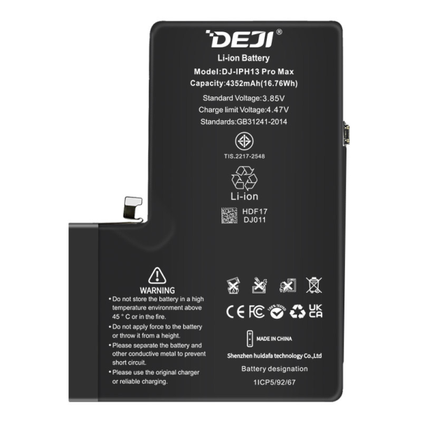 Baterija DEJI (CK) za iPhone 13 Pro Max (4352 mAh) - 610575-1
