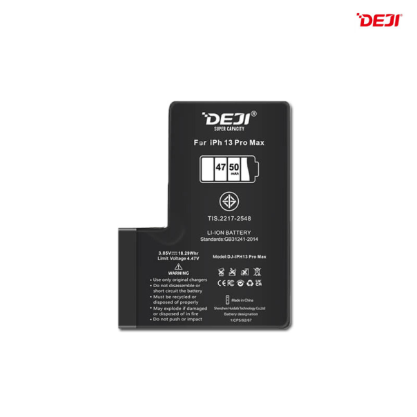 Baterija DEJI (Decode) za iPhone 13 Pro Max (4750 mAh) - 618987
