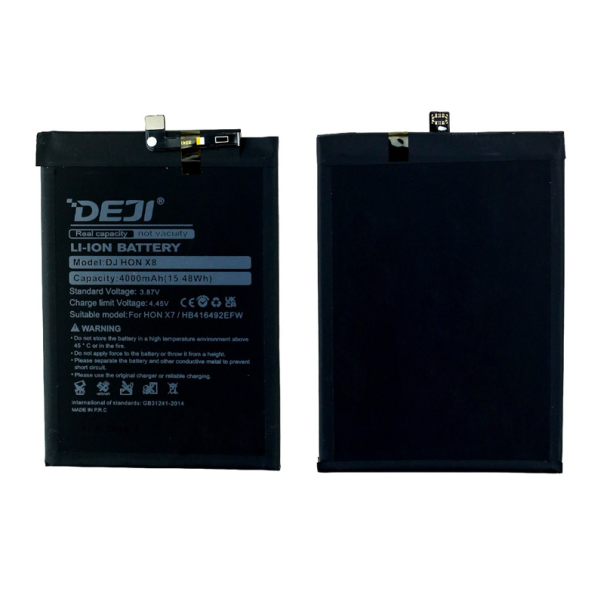 Baterija DEJI za Honor X8 HB416492EFW (4000 mAh) - 611638-1