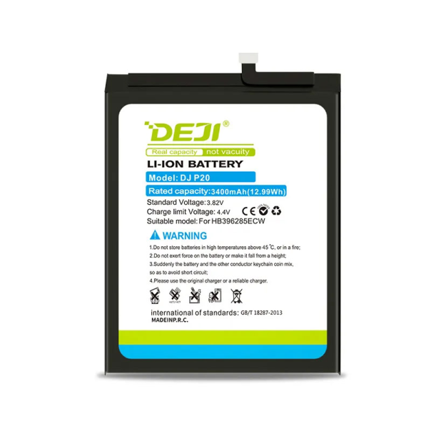 Baterija DEJI za Huawei P Smart (2019)/ Honor 10/ Y3000/ Y600/ P6 (HB396285ECW) (3400 mAh) - 056621